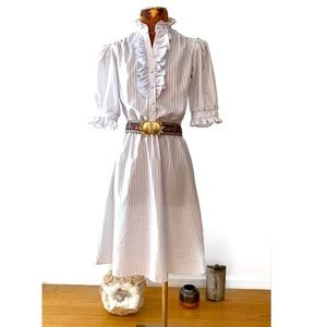 Vintage Shirt Style Dress.